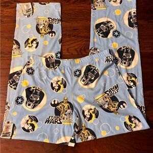 Women’s Star Wars Lounge Pants Elastic Waist Size S 100% Cotton -Like New